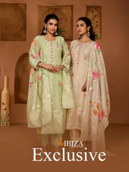 Exclusive By Ibiza Simar Linen Printed Wholesale Dress Material Suppliers In Mumbai
